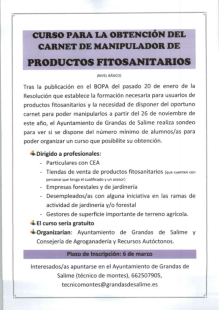 Foto de la noticia - Se abre en una nueva ventana Cartel Curso